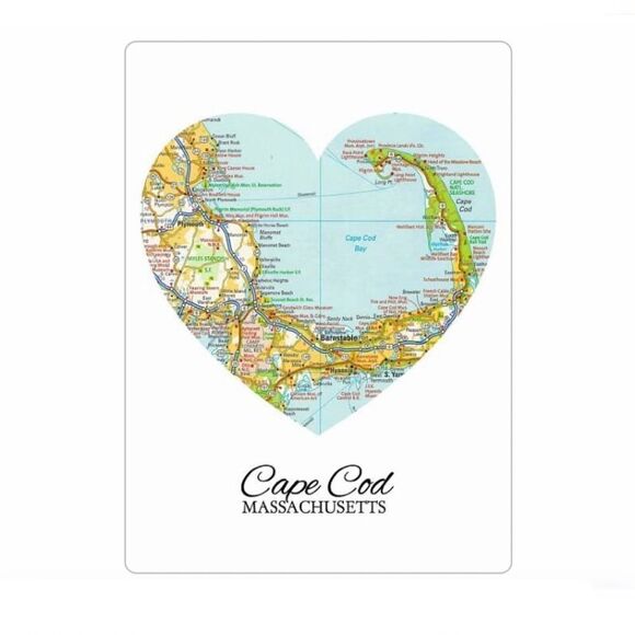 Cape Cod Map Magnet - Picture 1 of 2
